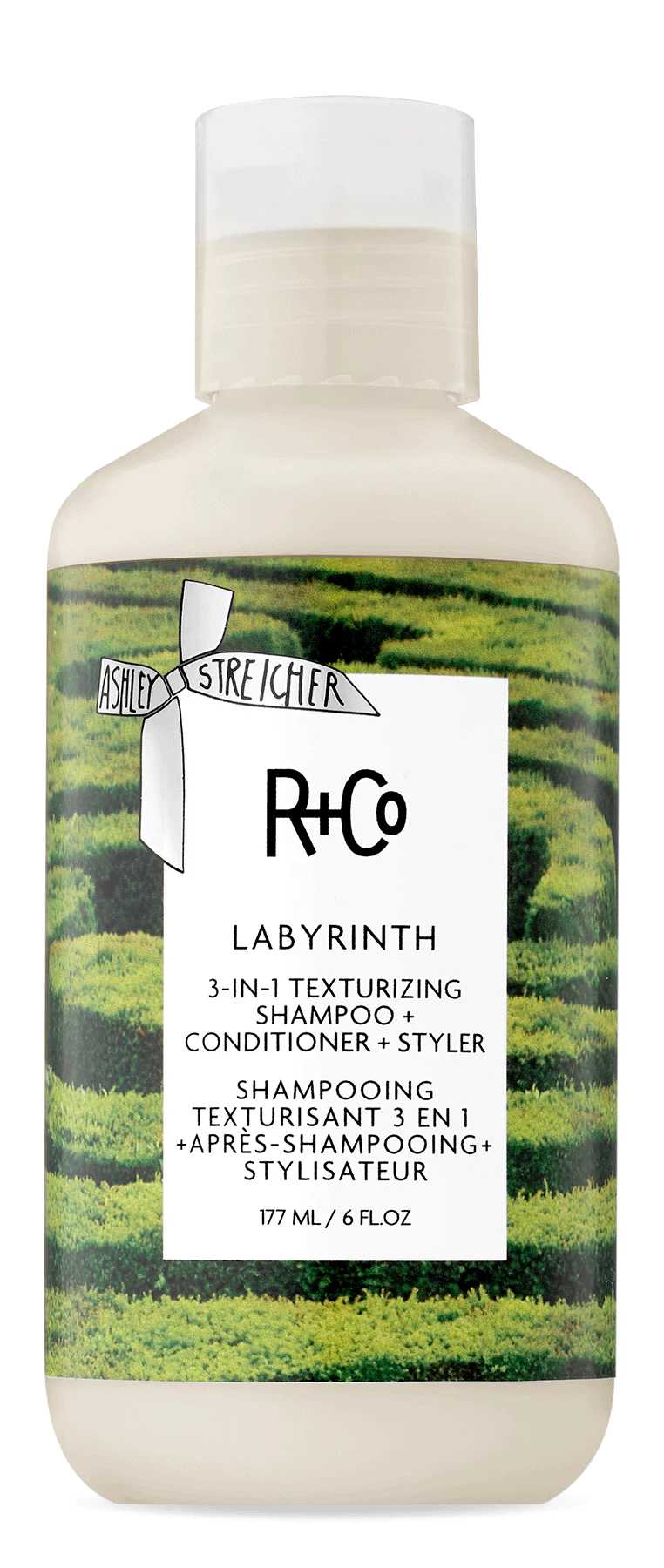 R+Co Labyrinth 3-in-1 Texturizing Shampoo+Conditioner+Styler