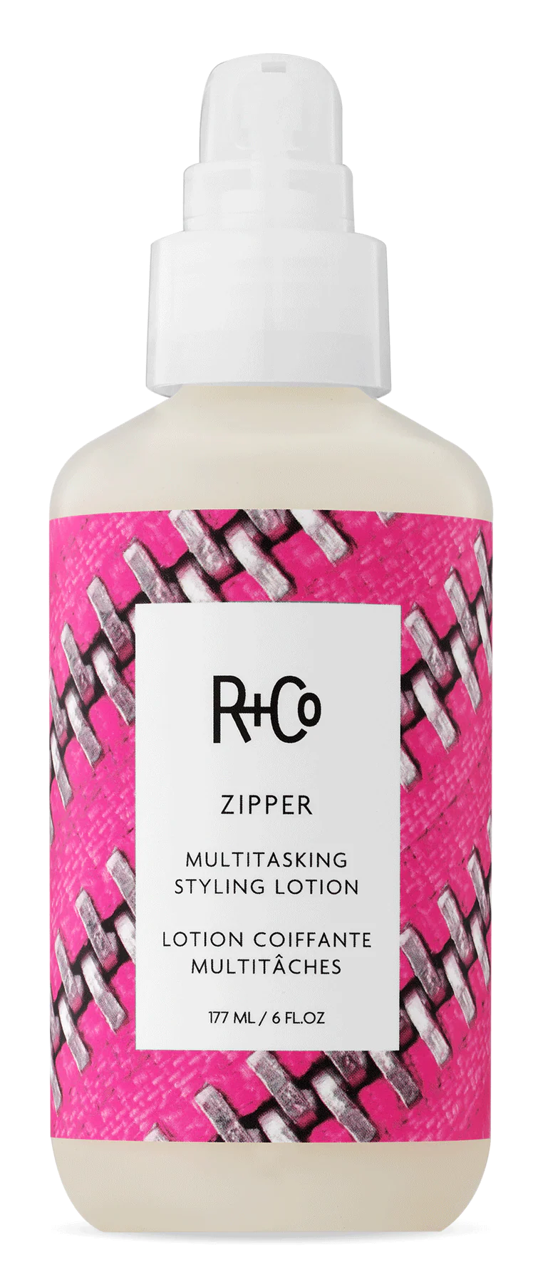 R+Co ZIPPER
MULTITASKING STYLING LOTION